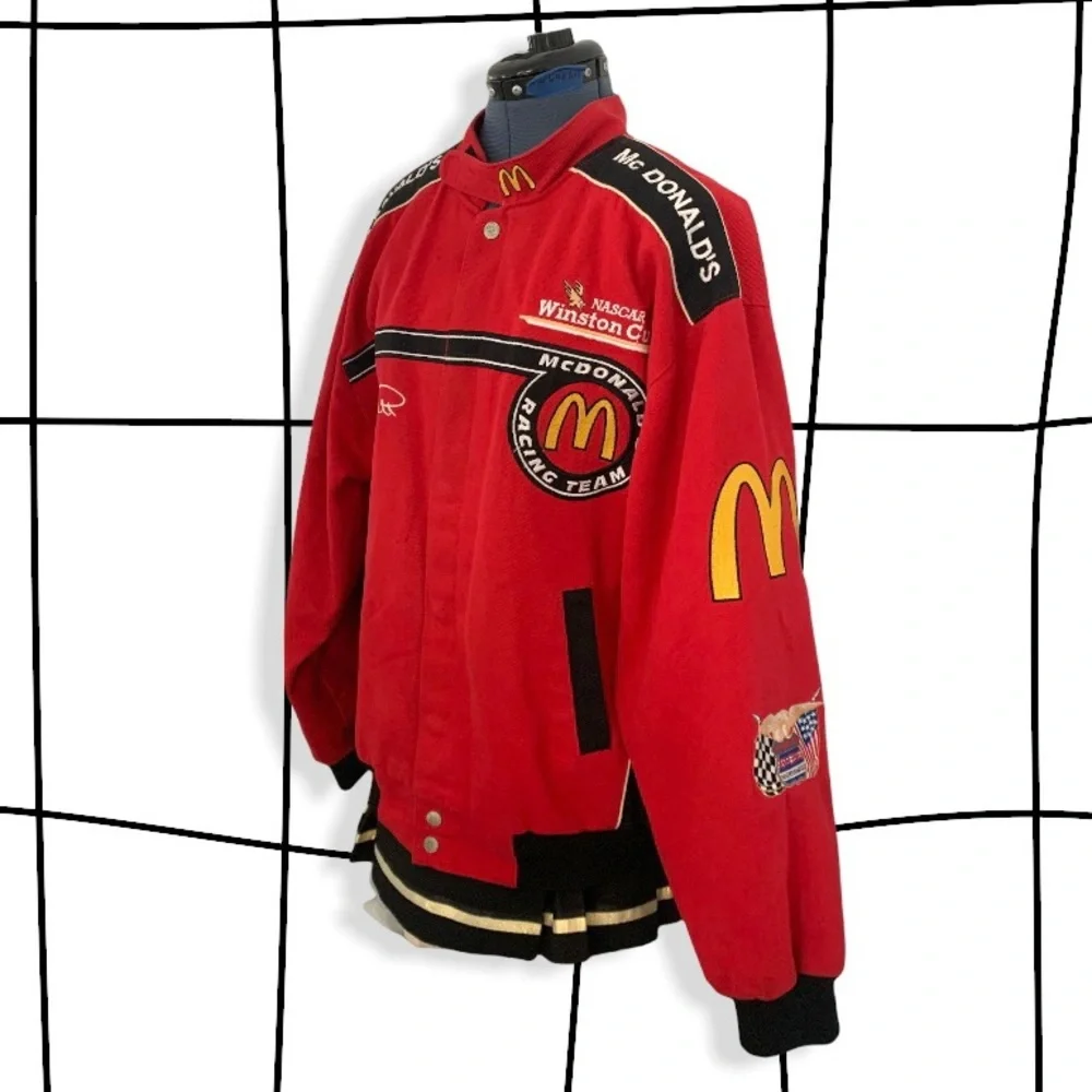 Vintage 90s McDonald’s racing nascar bill Elliot jacket
